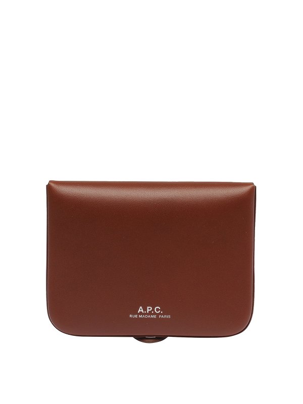 A.P.C.: wallets & purses - Bifold front logo wallet