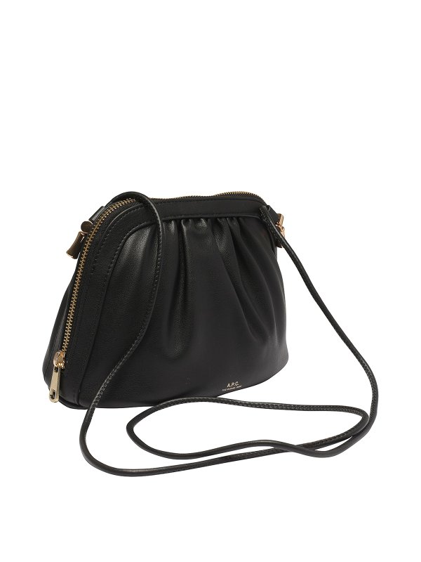 A.P.C.: clutches online - Frontal logo clutch