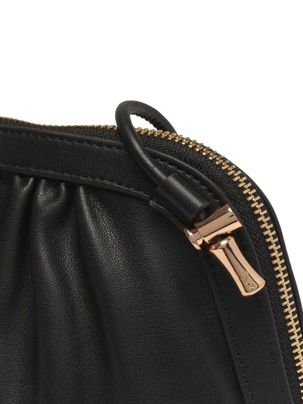 Frontal logo clutch shop online: A.P.C.
