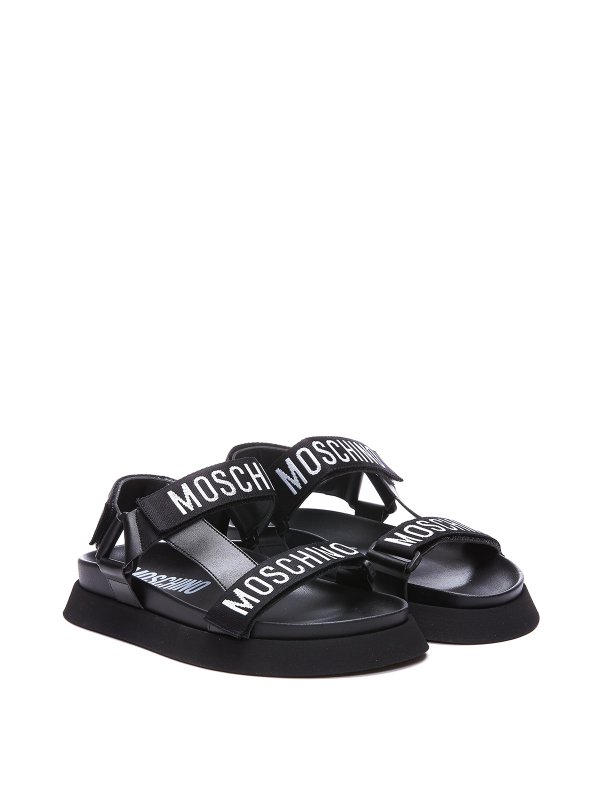 MOSCHINO: Sandalias online - Sandalias - Negro