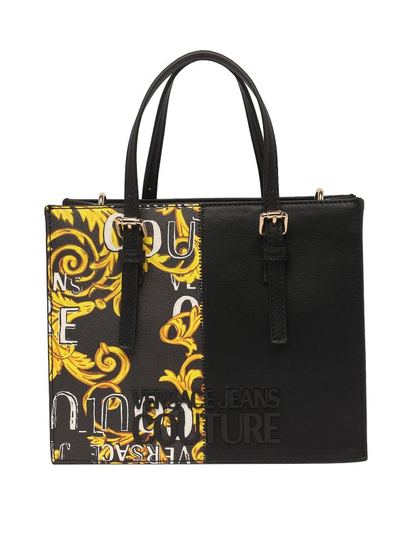 Versace Jeans Couture: トートバッグ - トートバッグ - 黒