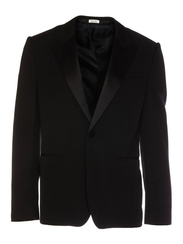 ALEXANDER MCQUEEN: blazers - Single breasted blazer