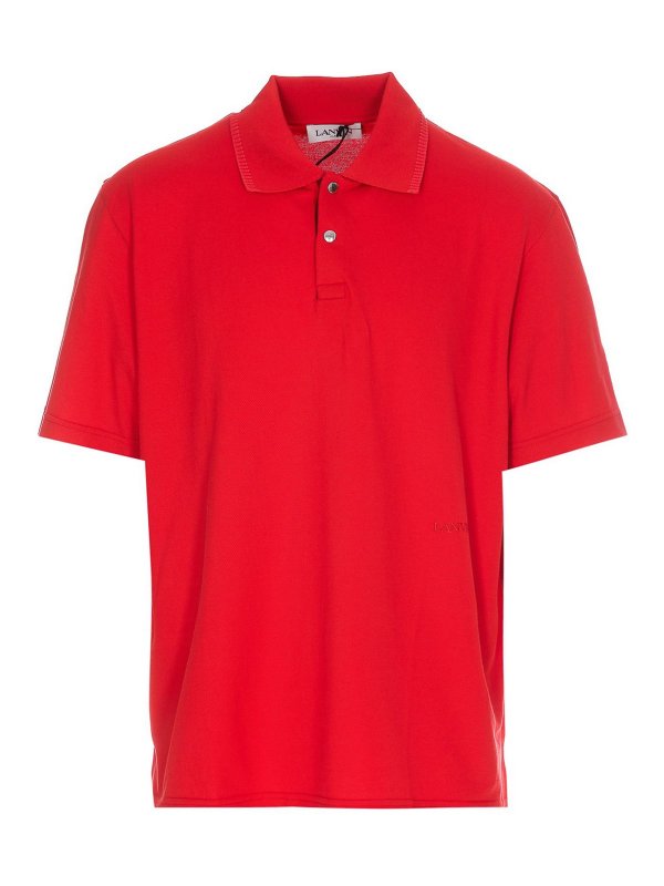 LANVIN: Polos  - Polo - Rouge