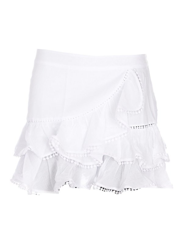 CHARO RUIZ: ミニスカート - ミニスカート - 白
