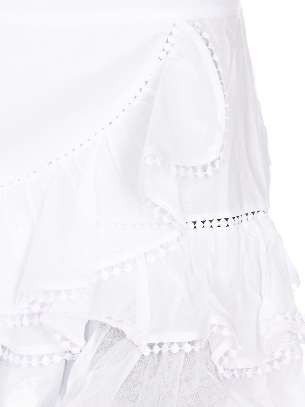 ミニスカート - 白 shop online: CHARO RUIZ