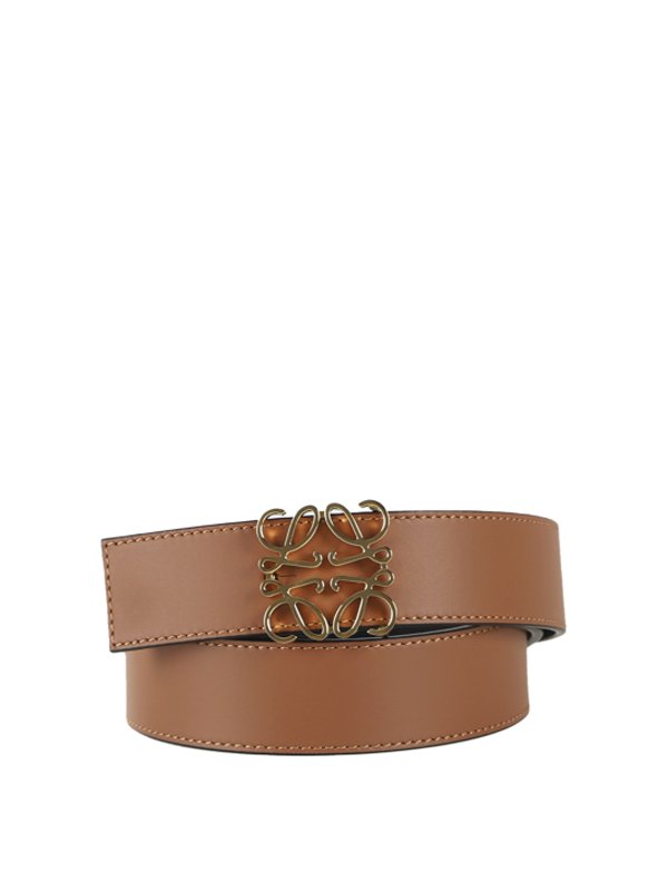 LOEWE: ベルト - ベルト - ブラウン