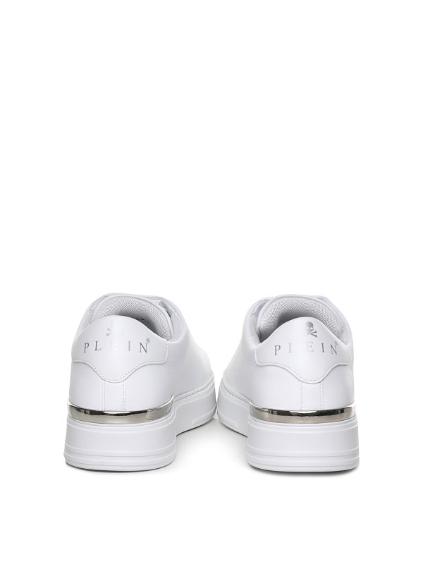 The Best Shops PHILIPP PLEIN: trainers - Leather trainers with logo