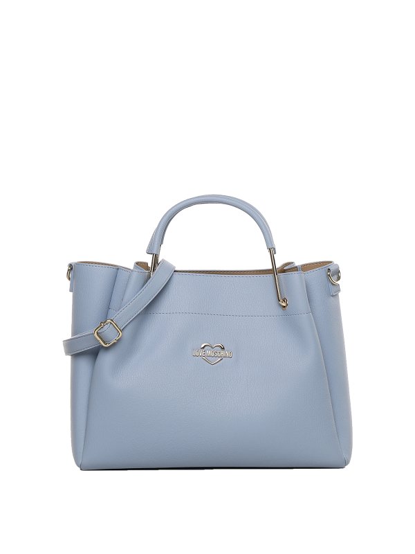 LOVE MOSCHINO: Handtaschen - Shopper - Hellblau