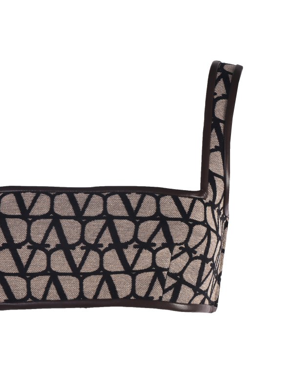 iKRIX VALENTINO: Tops & Tank tops - Monogrammed logo top