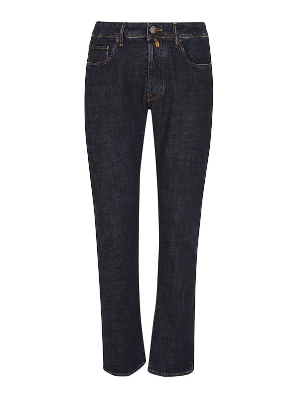 INCOTEX: straight leg jeans - Denim jeans