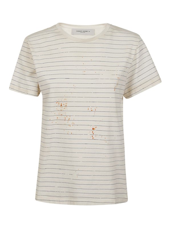 GOLDEN GOOSE: t-shirt - Maglietta Journey