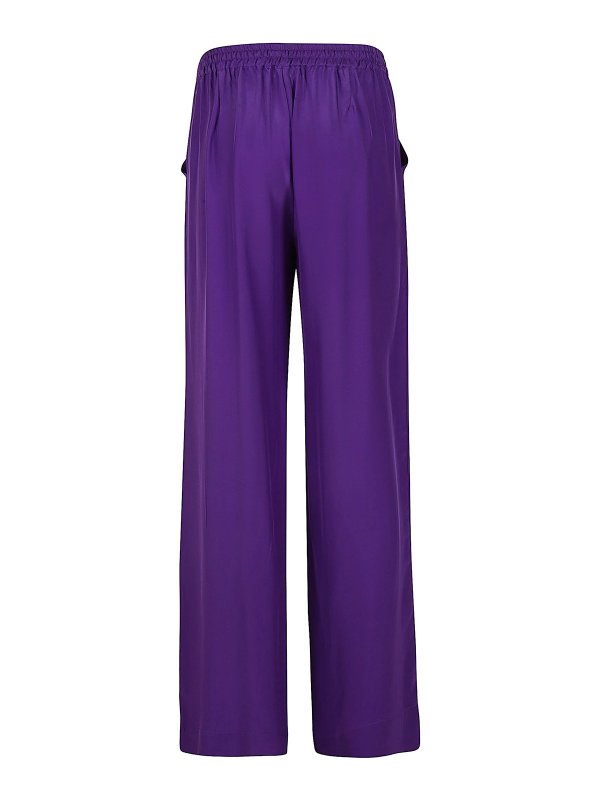 P.A.R.O.S.H.: カジュアルトラウザー online - カジュアルパンツ - 紫