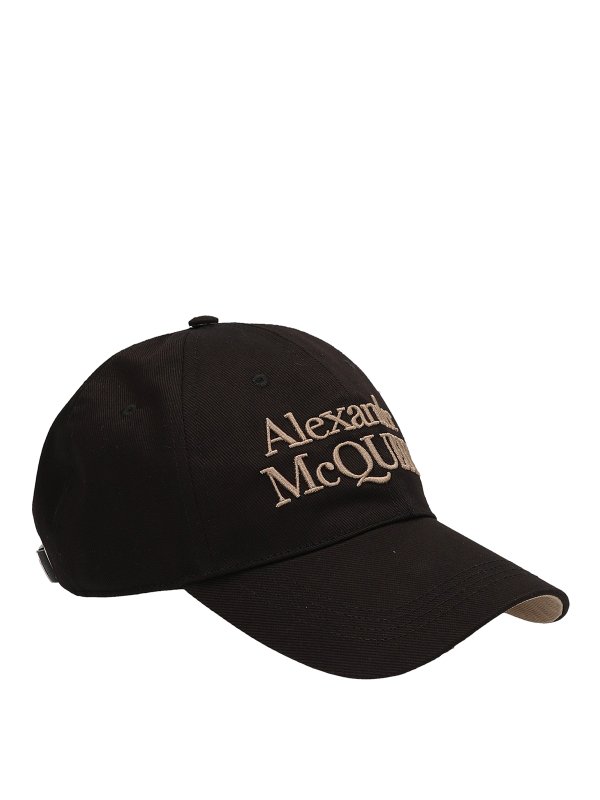 ALEXANDER MCQUEEN: hats & caps online - Logo cap