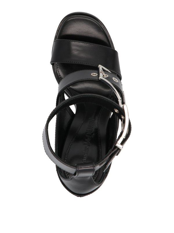 iKRIX ALEXANDER MCQUEEN: Sandales - Sandales - Noir