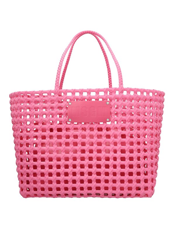 m.s.g.m.: Sacs à main - Sac Cabas - Rose