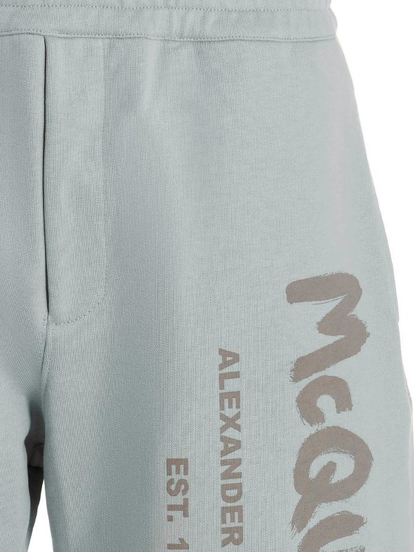 iKRIX ALEXANDER MCQUEEN: Shorts - Short - Bleu Clair