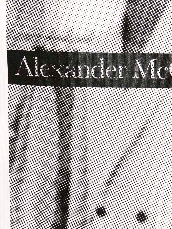 Printed T-shirt shop online: ALEXANDER MCQUEEN