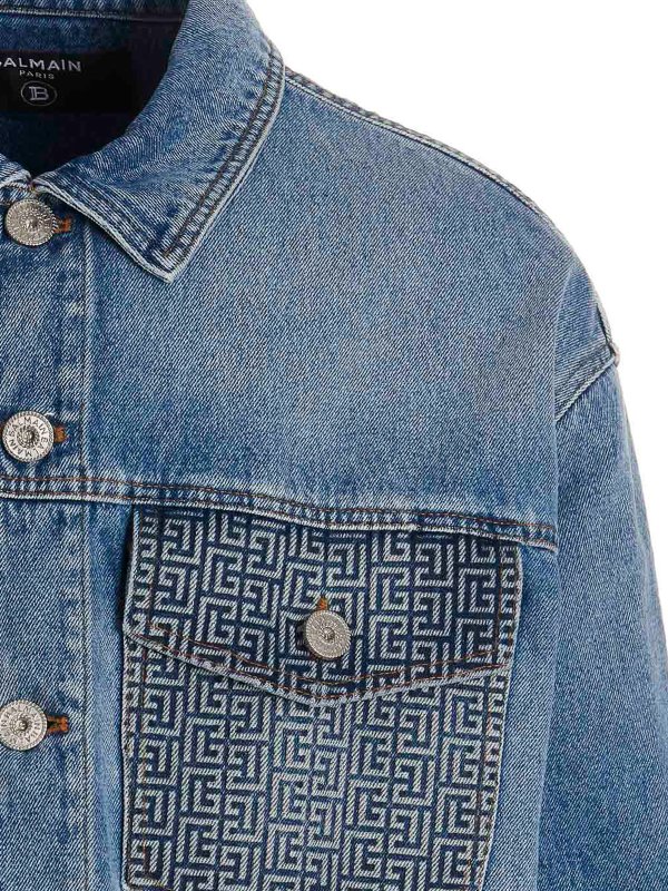 iKRIX Balmain: Jeansjacken - Jeansjacke - Hellblau