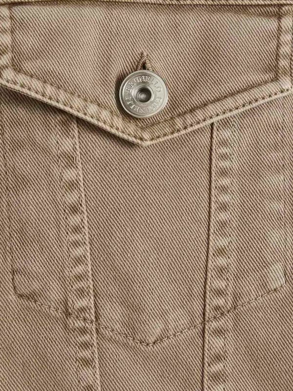 デニムジャケット - ベージュ shop online: BRUNELLO CUCINELLI