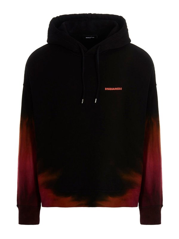 DSQUARED2: Sweatshirts und Pullover - Sweatshirt - Schwarz