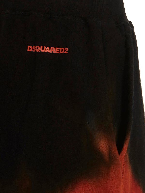 Bermuda tie-dye shop online: DSQUARED2