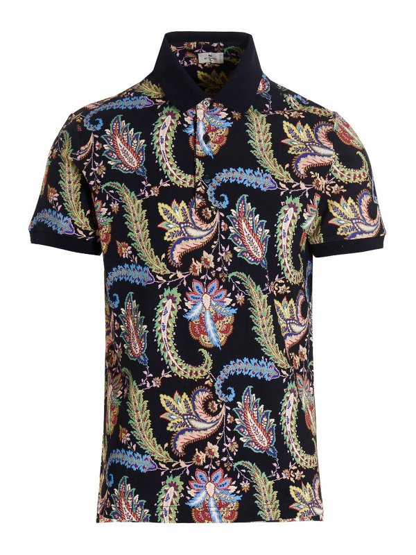 ETRO: polo - Polo paisley