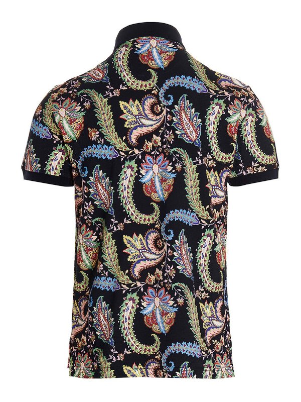 ETRO: polo online - Polo paisley