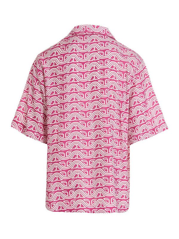 GCDS: shirts online - Waved logo shirt