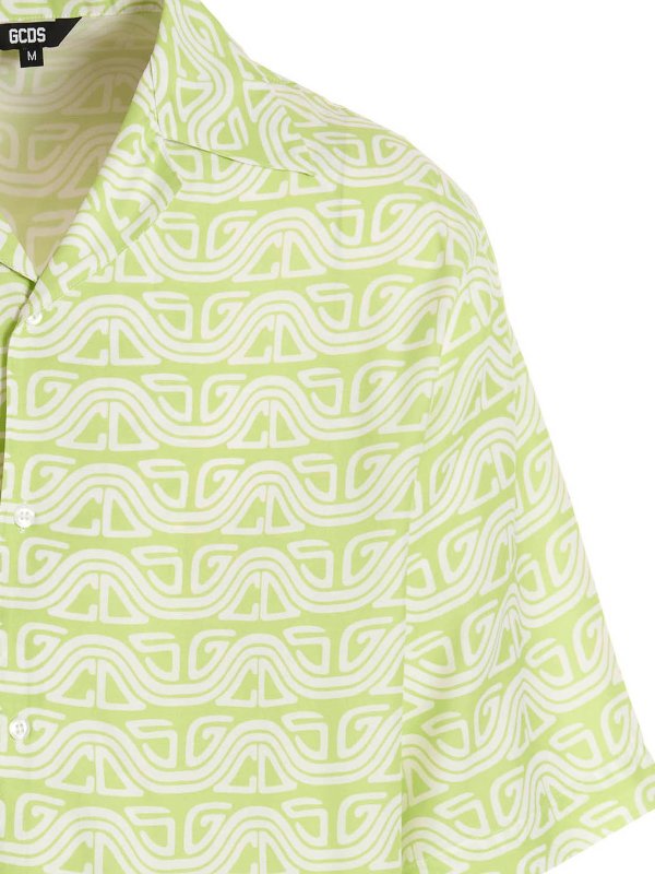 iKRIX GCDS: Hemden - Hemd - Grün