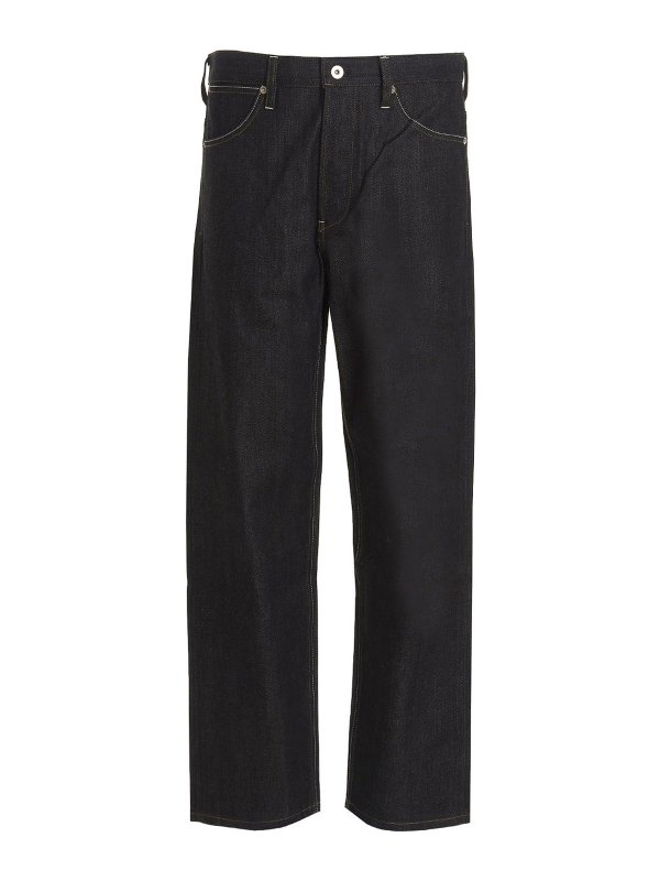 JIL SANDER: jeans a zampa - Jeans a cinque tasche