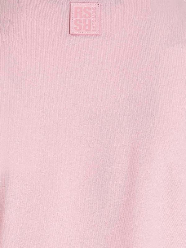 ★RAF SIMONS★ Hand Sign Short Sleeve T-Shirt Light Pink 231 MUSINSA公式 | RAF SIMONS Hand sign short sleeve T-shirt