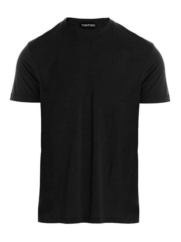TOM FORD: T-shirts - T-Shirt - Schwarz