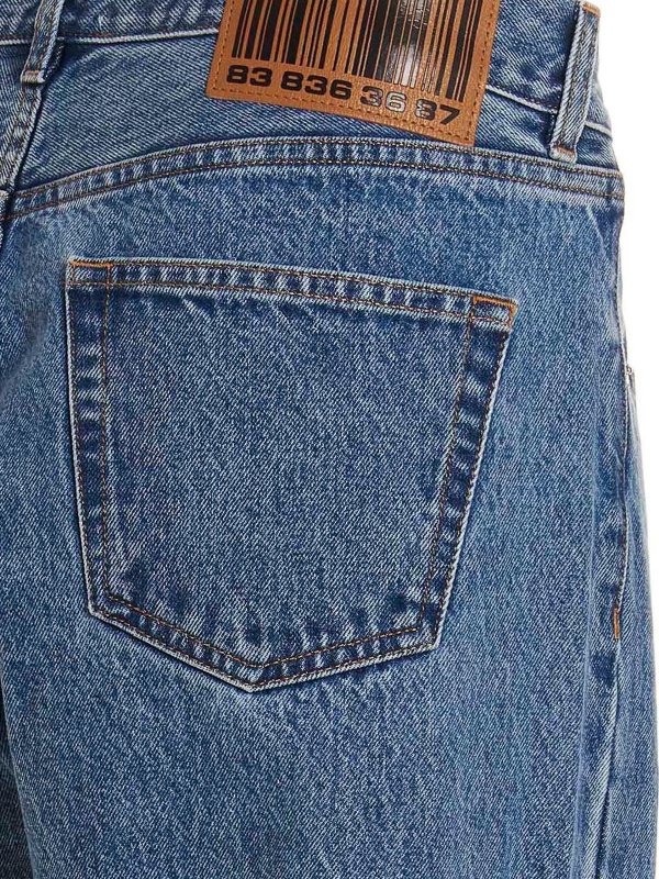 ストレートジーンズ - ブルー shop online: VTMNTS