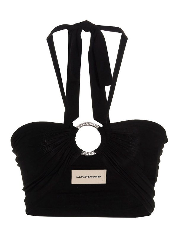 ALEXANDRE VAUTHIER: Tops & Débardeurs - Top - Noir