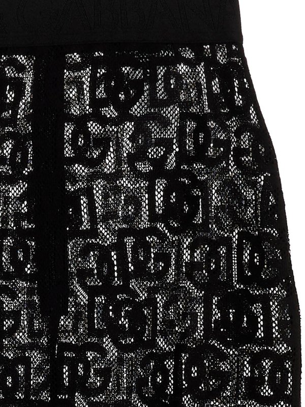 iKRIX DOLCE & GABBANA: ロングシャツ - ロングスカート - 黒