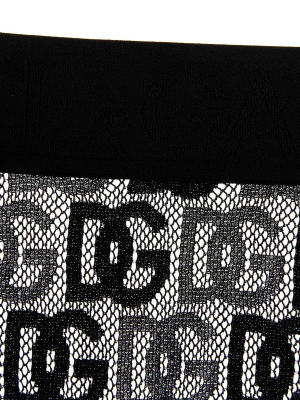 ロングスカート - 黒 shop online: DOLCE & GABBANA