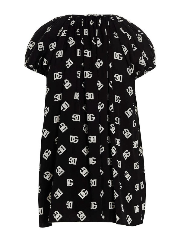 DOLCE & GABBANA: short dresses online - Logo short dress