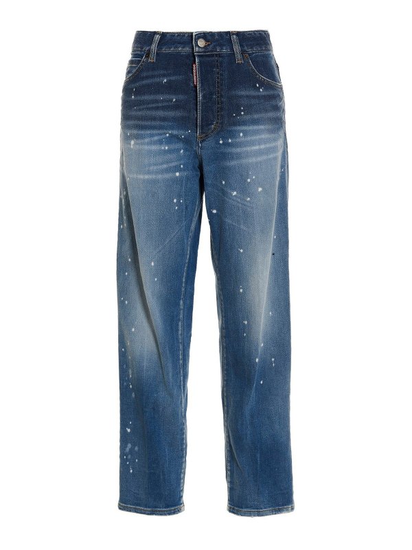 DSQUARED2: straight leg jeans - Boston jeans