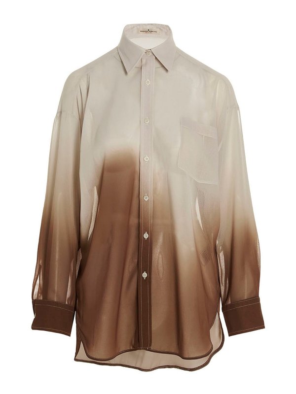 ERMANNO SCERVINO: Hemden - Hemd - Braun