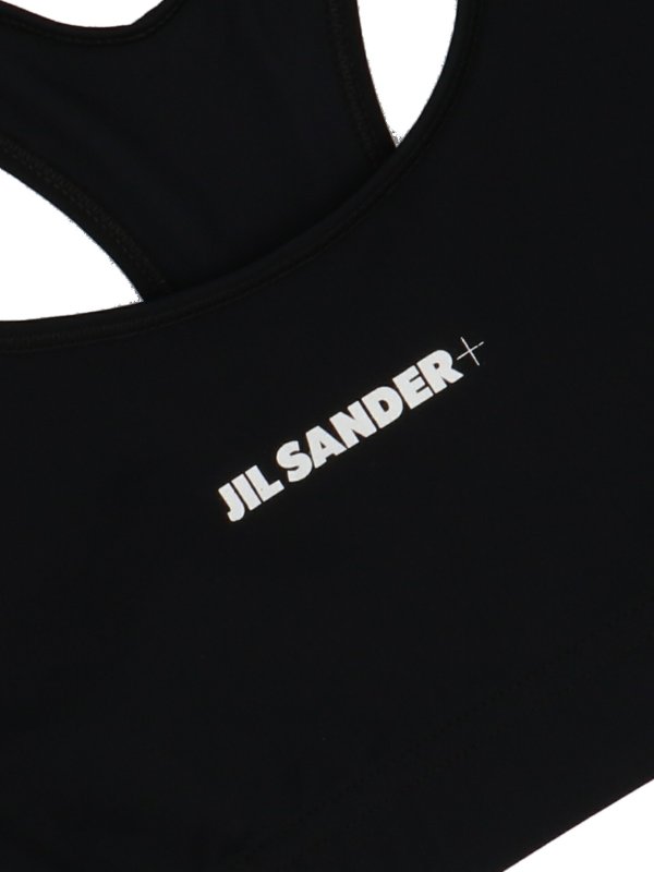 iKRIX JIL SANDER: トップス＆タンクトップ - トップ/タンクトップ - 黒