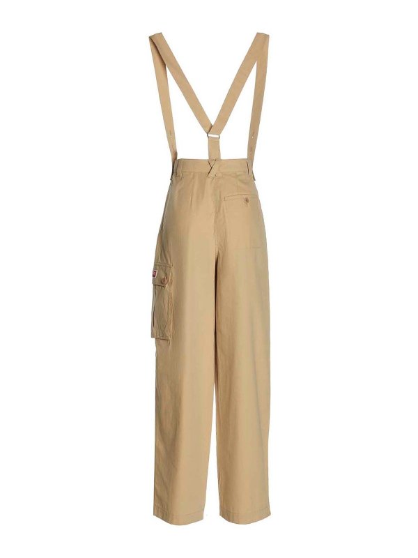 KENZO: Pantalons casual online - Pantalons Décontractés - Beige