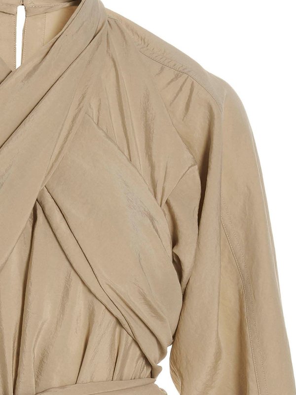 iKRIX LEMAIRE: ニーレングスドレス - 膝丈ドレス - Knotted