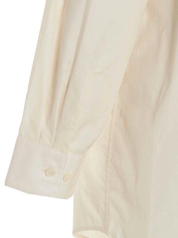 シャツ - 白 shop online: LEMAIRE