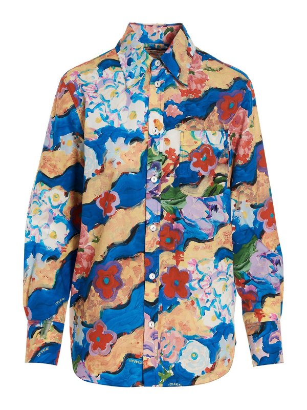 Marni: シャツ - Tシャツ - マルチカラー