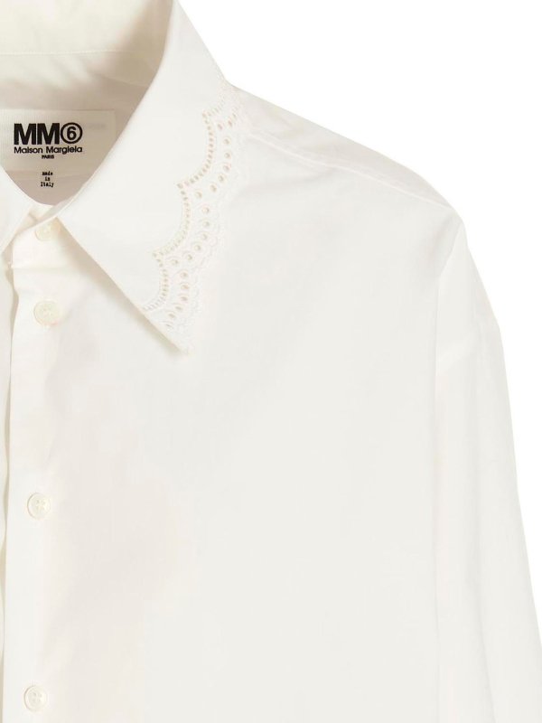 iKRIX MM6 MAISON MARGIELA: シャツ - シャツ - 白