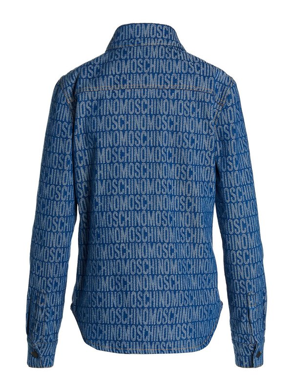 MOSCHINO: shirts online - Monogram shirt