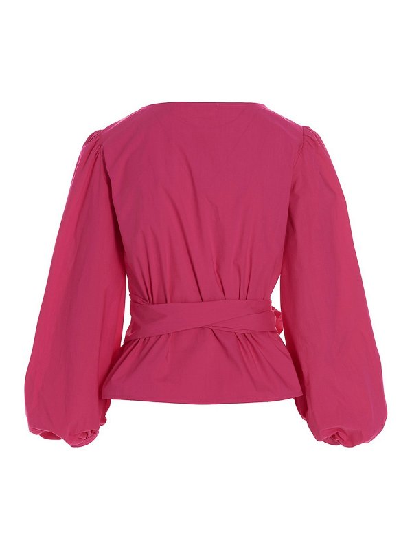 P.A.R.O.S.H.: blouses online - Front crossover blouse