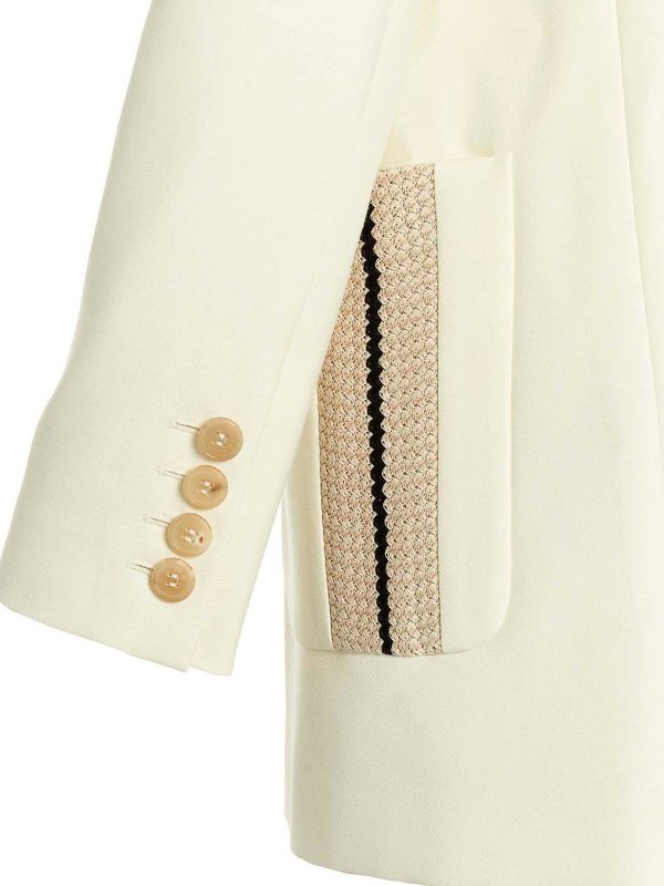 Blazer knit tape shop online: Palm Angels