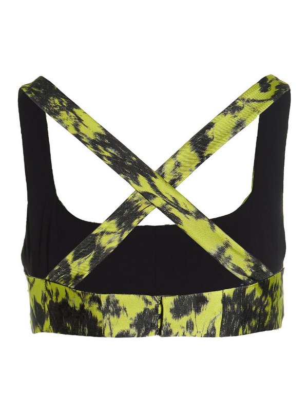 Philosophy di Lorenzo Serafini: Tops & Tank tops online - Print cropped top