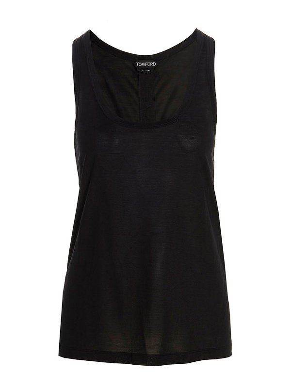 TOM FORD: Tops und Tank Tops - Top - Schwarz